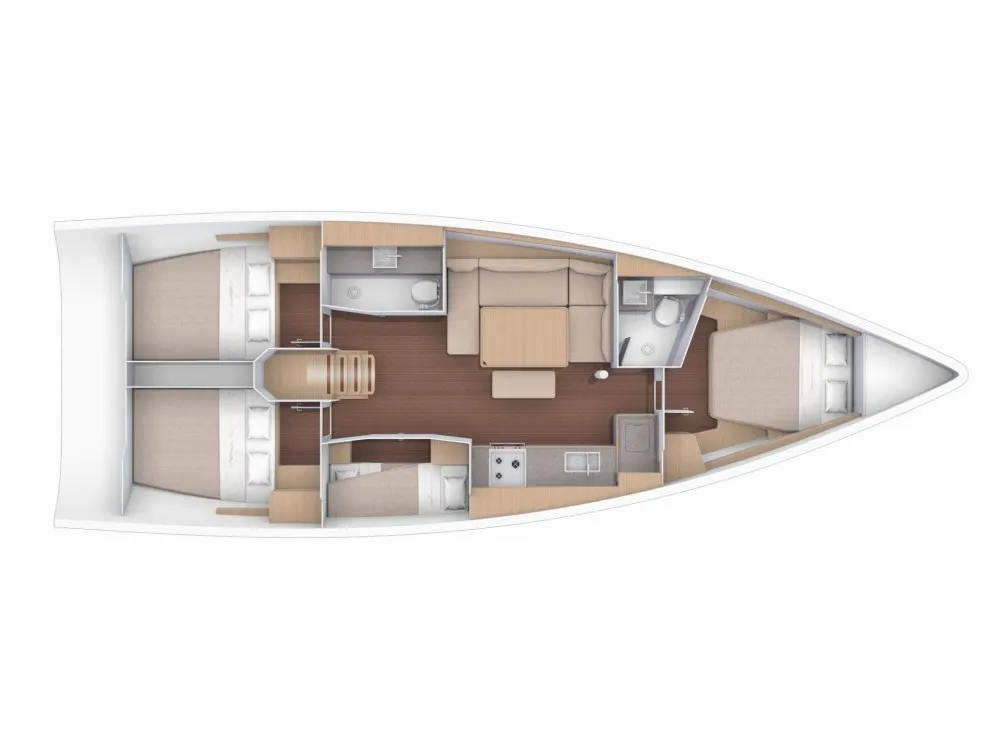 Dufour 430 Victoria — yacht photo 2