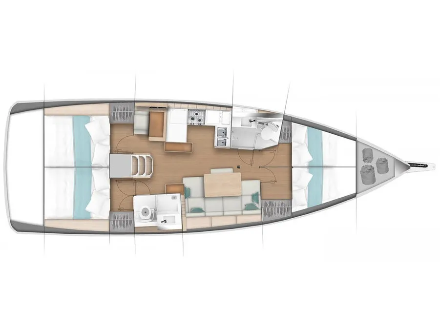 Sun Odyssey 440 Tikal III — foto dello yacht n. 5