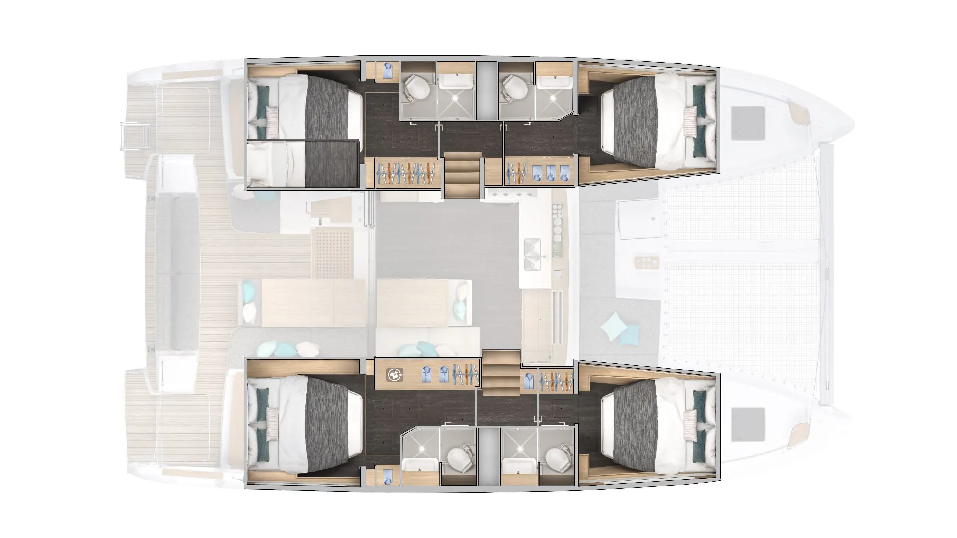 Lagoon 43 Premium — yacht photo 2