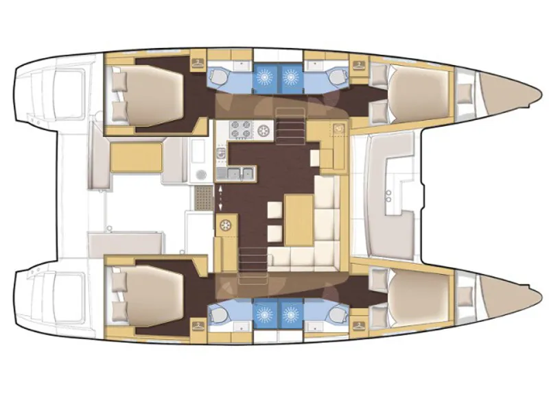 Lagoon 450 TIME — yachtbilde 2