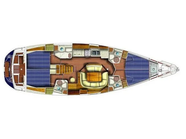 Sun Odyssey 49i Anax — Yachtfoto 9