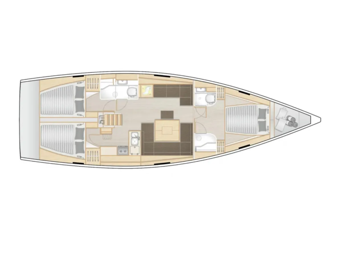Hanse 458 Terna — foto dello yacht n. 5