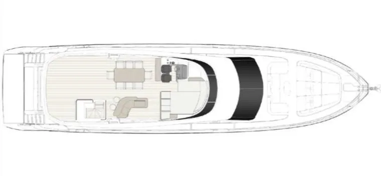 Azimut 82 Fly Balance Šibenik — yachtbilde 3