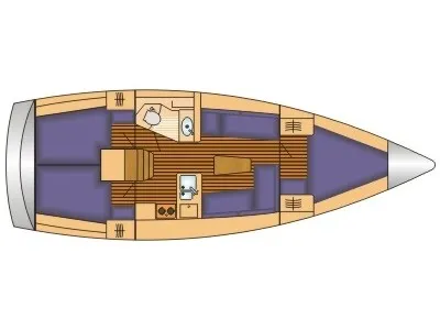 Bavaria Cruiser 37 Simone — fotografia jachty 2