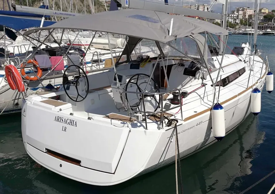 Sun Odyssey 449 Arisaghia — jahtikuva 2