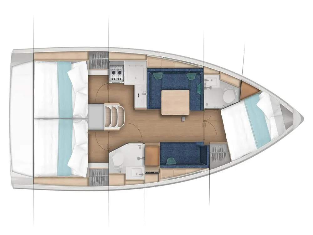 Sun Odyssey 380 ŠINKI JR — jahtikuva 5