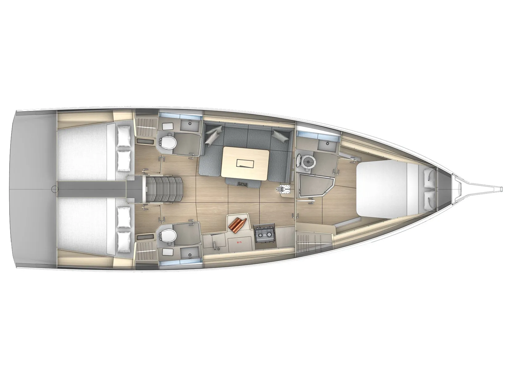 Dufour 41 Ifigenia — фотография яхты 3
