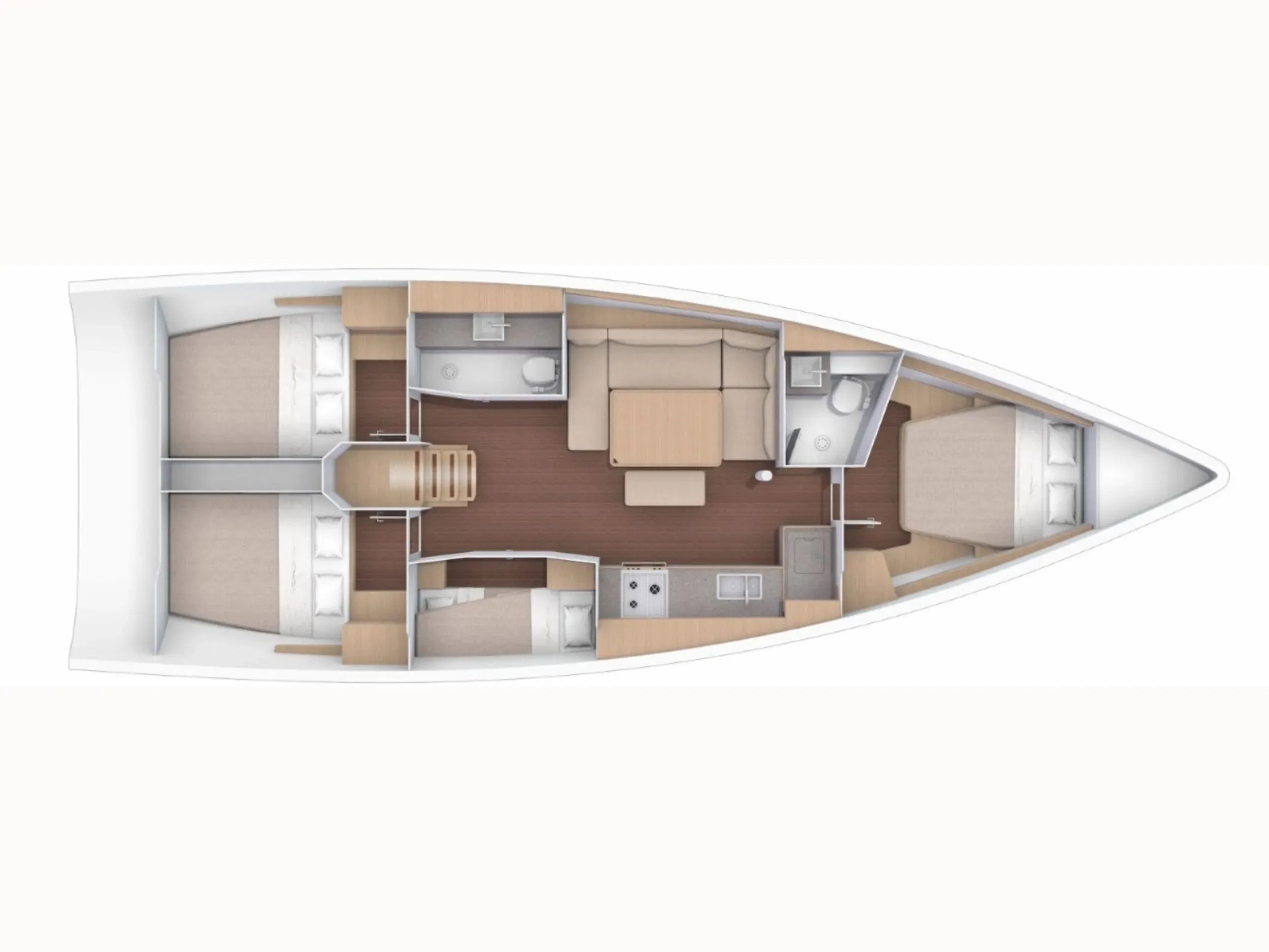 Dufour 430 Fiodena — фотография яхты 13