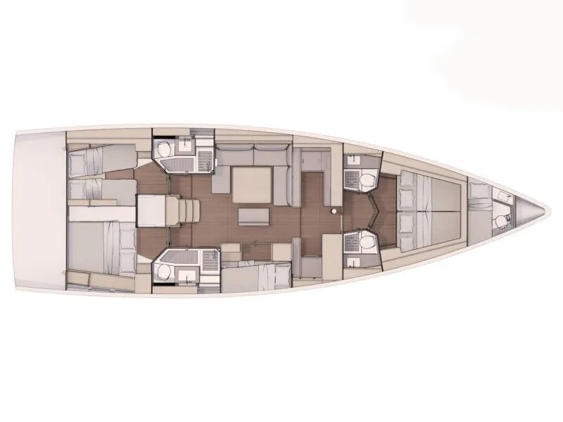 Dufour 530 Saro — yacht photo 6