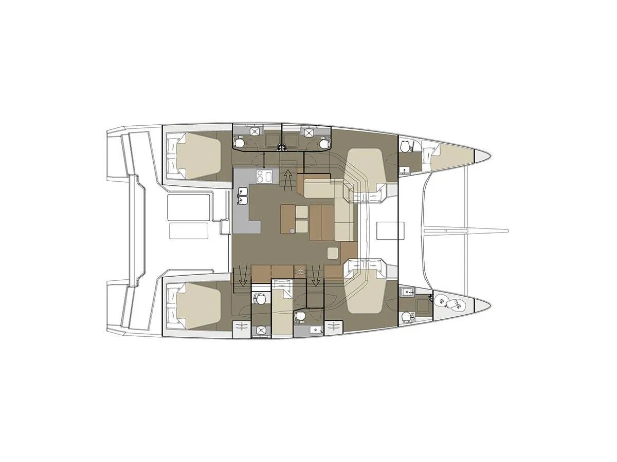 Dufour 48 Cat Salazar — фотография яхты 8