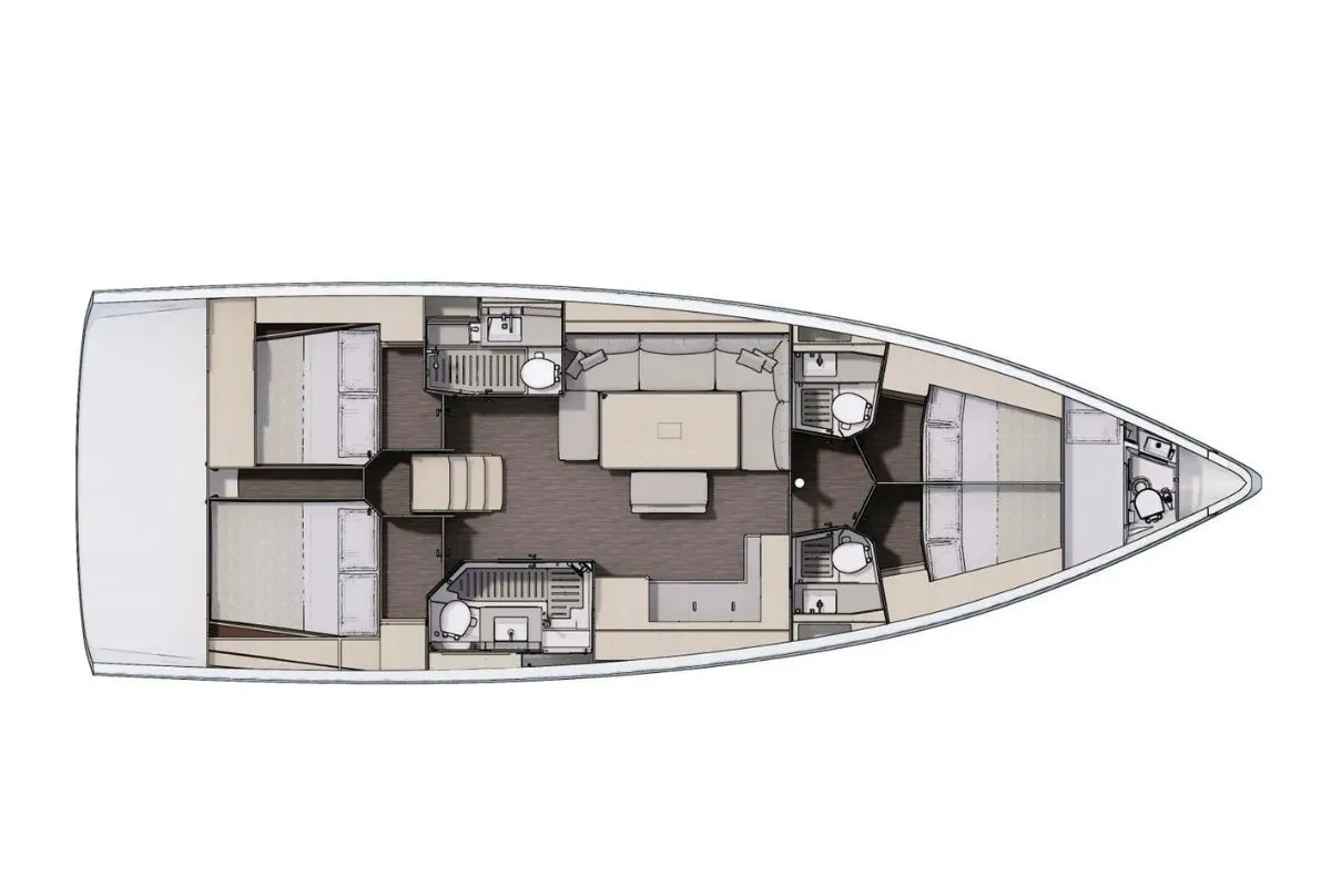 Dufour 470 Bedda Matri — фотография яхты 8