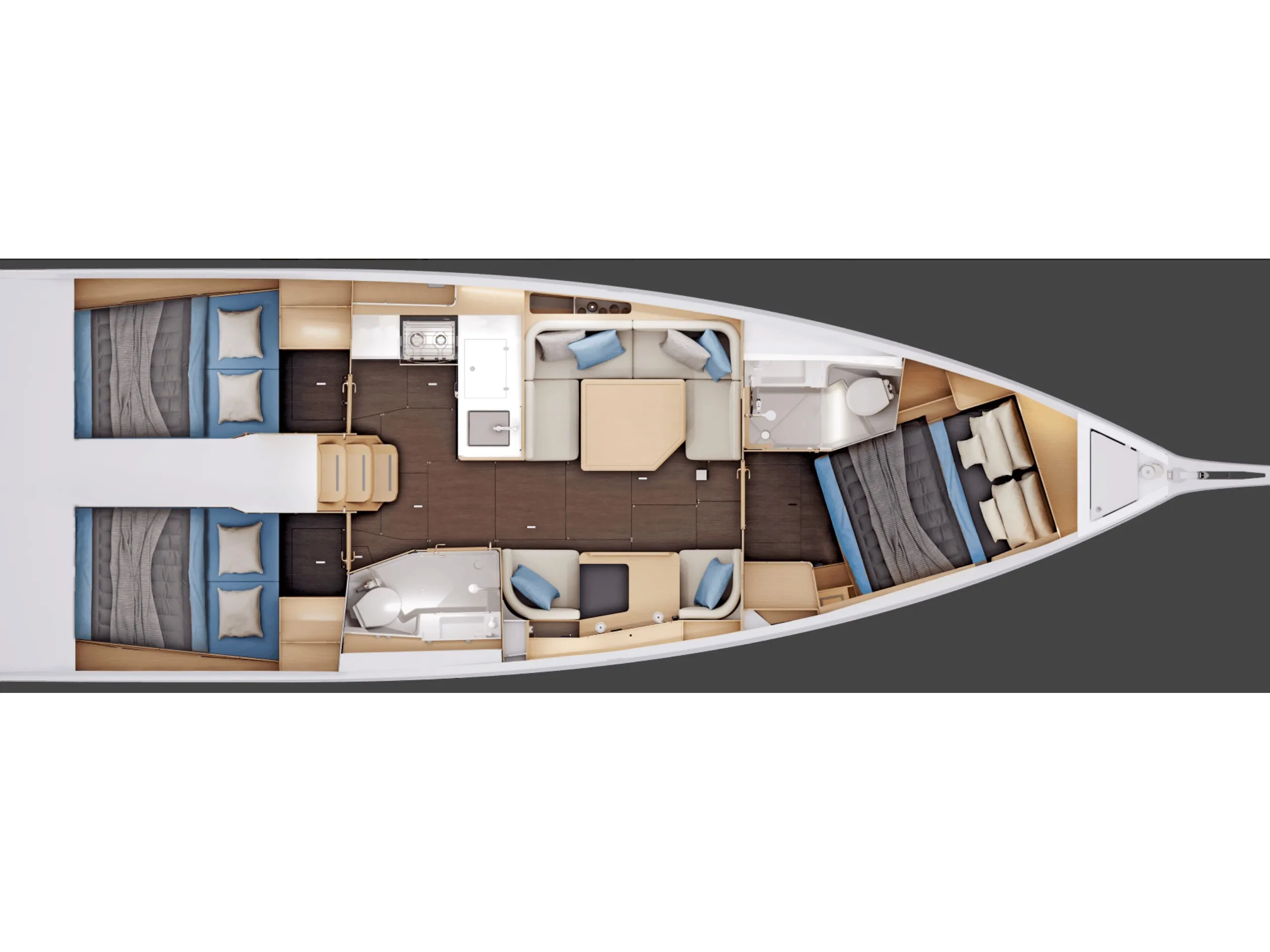 Sun Odyssey 415 Akita — фотография яхты 9