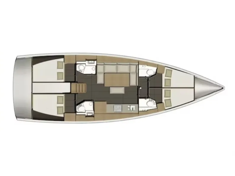 Dufour 460 Grand Large Filicudi — фотография яхты 2