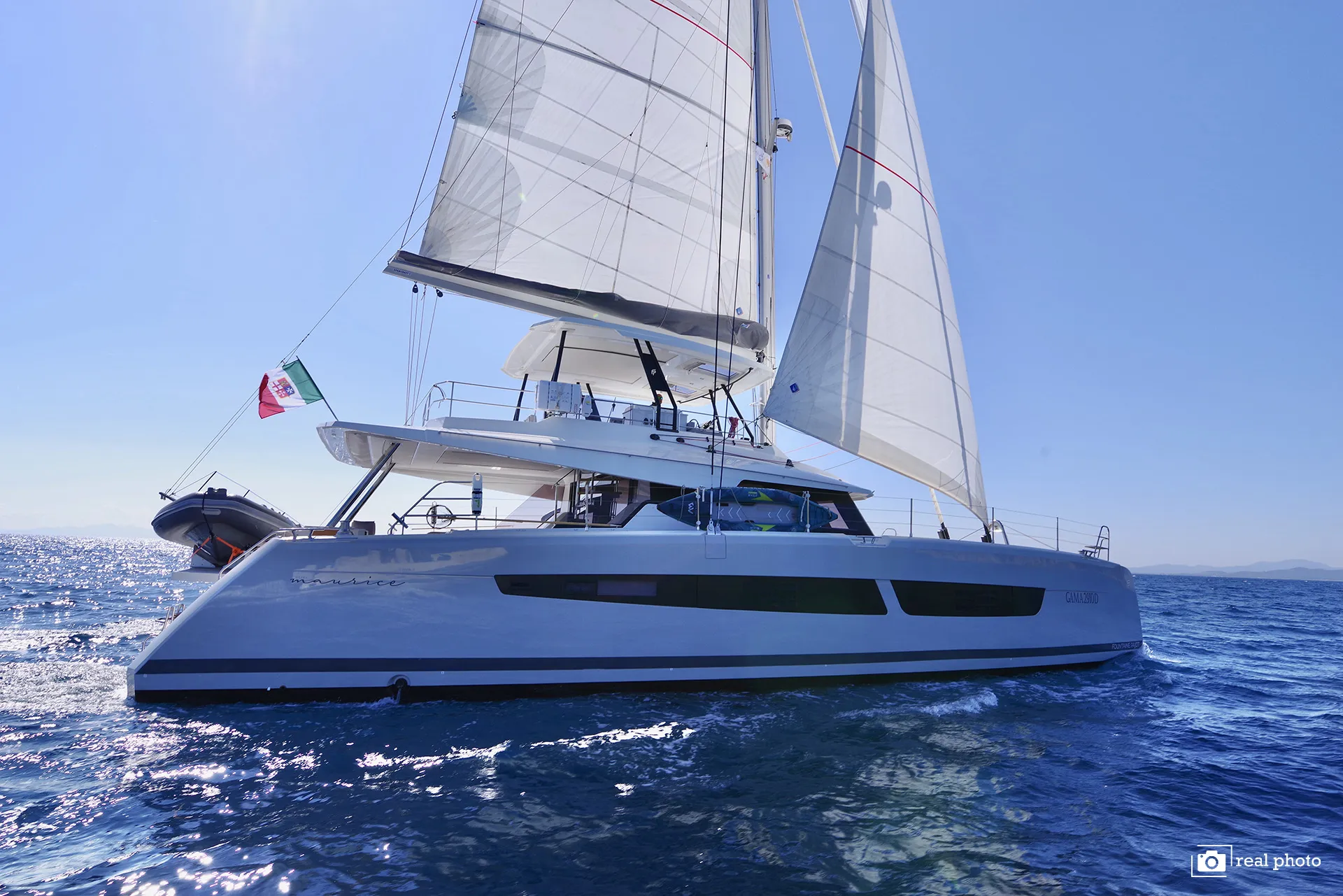 Samana 59 Maurice - Luxury Catamaran, A/C, Generator, Water maker — fotografia jachty 2