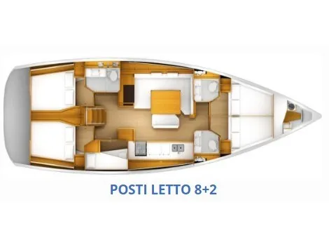 Sun Odyssey 509 Principessa P. — jahtikuva 2