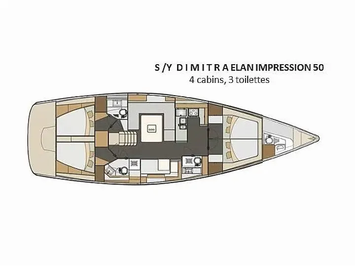 Elan Impression 50 Dimitra — yacht photo 6