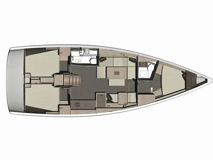 Dufour 412 Grand large Artemis — фотография яхты 3