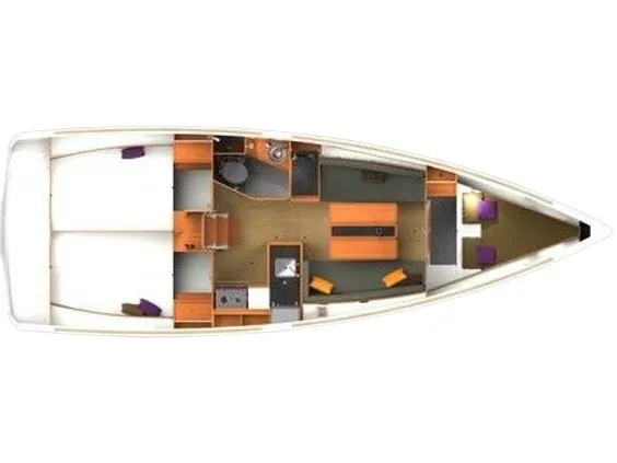 Sun Odyssey 349 Gin Tonic — фотография яхты 4