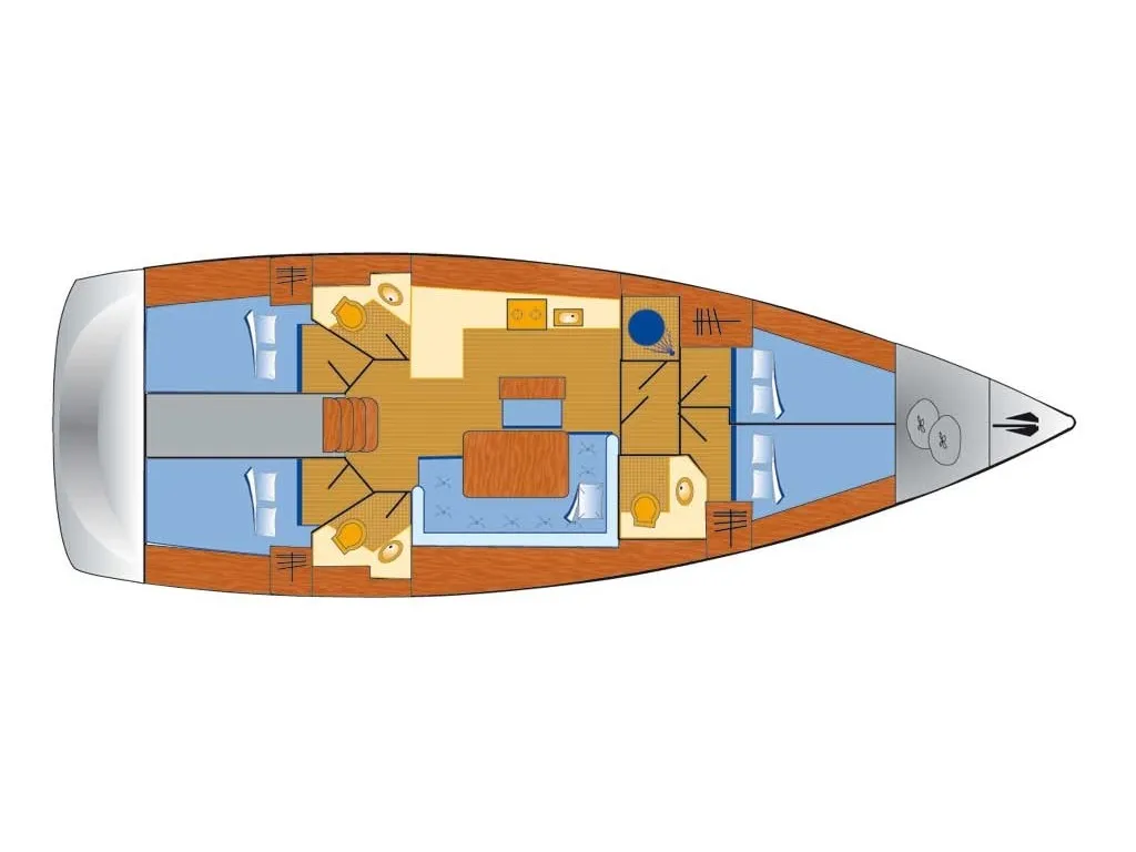 Bavaria Cruiser 46 Blizzard — jahifoto 4