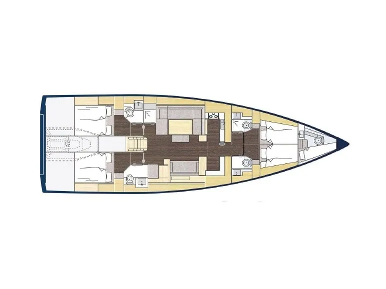 Bavaria C57 Ghost — foto dello yacht n. 21