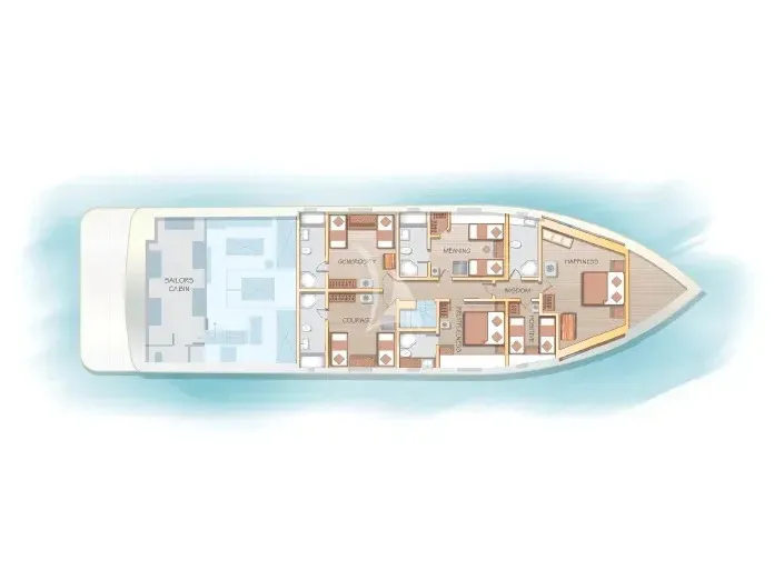 Luxury Sailing Yacht Alice — foto dello yacht n. 9