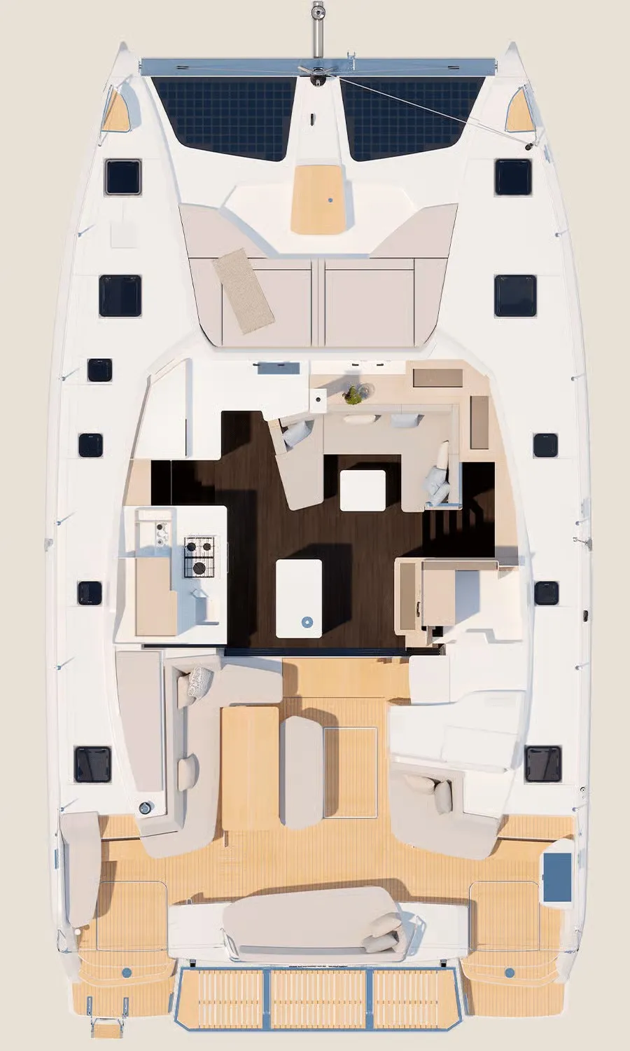 Fountaine Pajot FP 44 SIMBA — фотография яхты 1