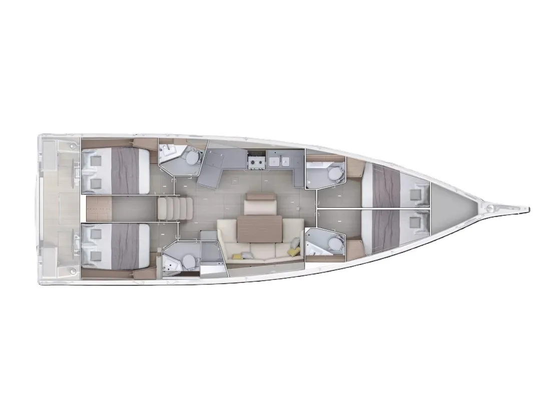 Oceanis 47 Sun-Kissed — foto dello yacht n. 2