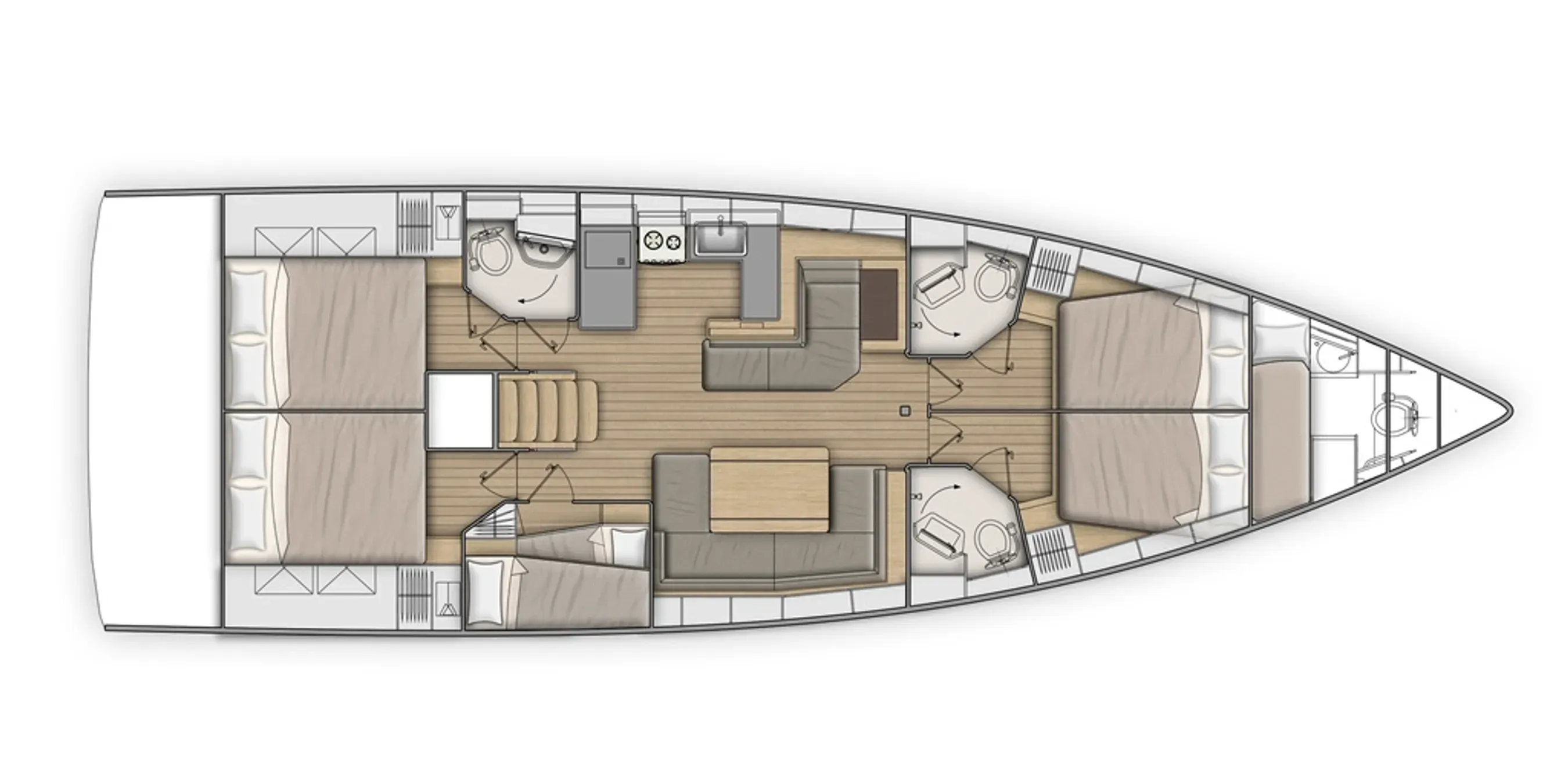 Oceanis 51.1 Alexandros — фотография яхты 6