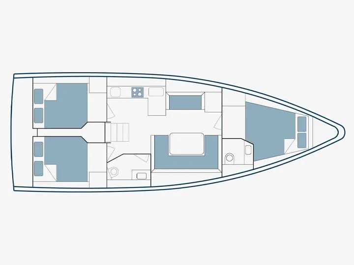 Bavaria C42 Jenny K — фотография яхты 2