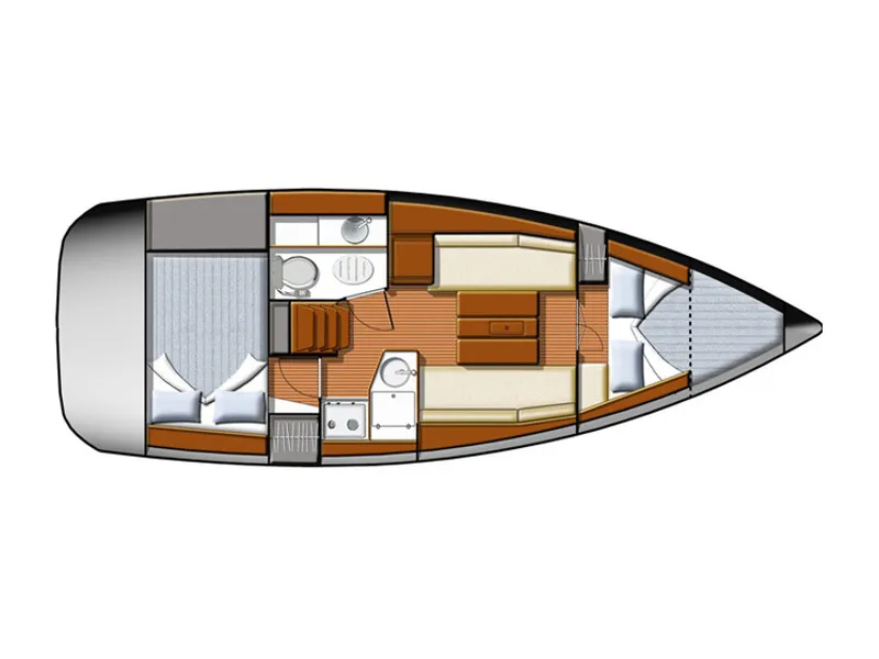 Sun Odyssey 30i Beagle — fotografie jachty 2