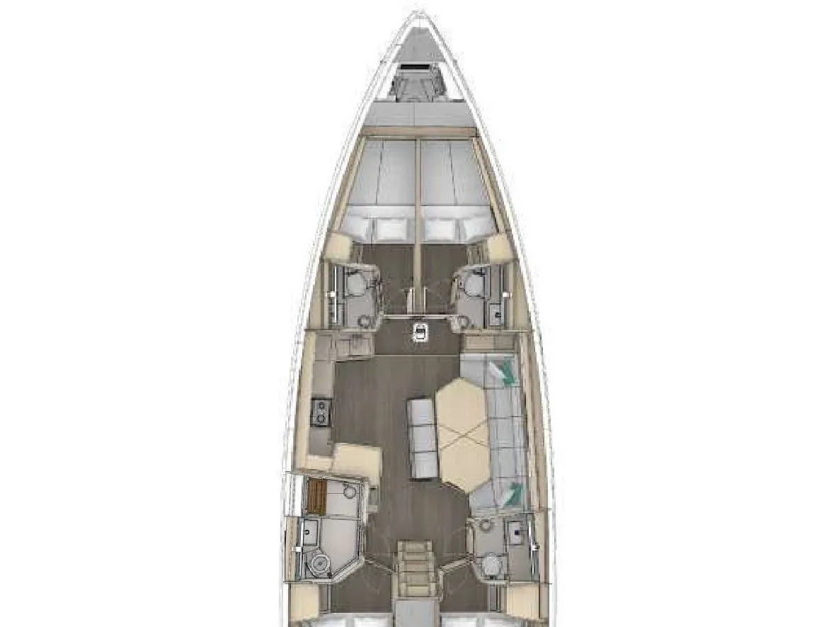 Dufour 48 Salima — фотография яхты 3