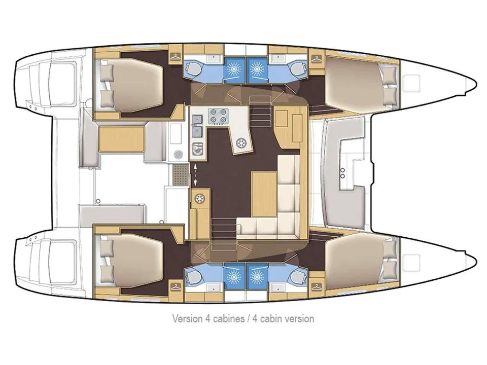Lagoon 450 Sport Vamos Elli — foto dello yacht n. 10