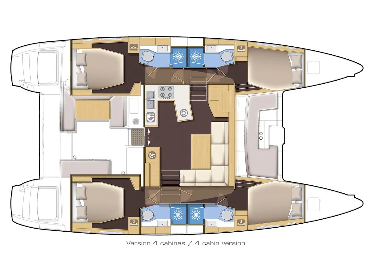 Lagoon 450 Sport Anabella — foto dello yacht n. 6