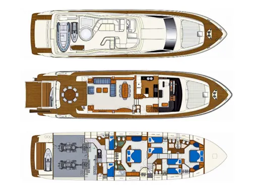 Ferretti 880 Miss Katarina — yacht photo 13