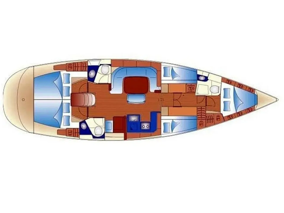 Bavaria 49 Monelli — fotografia jachty 2