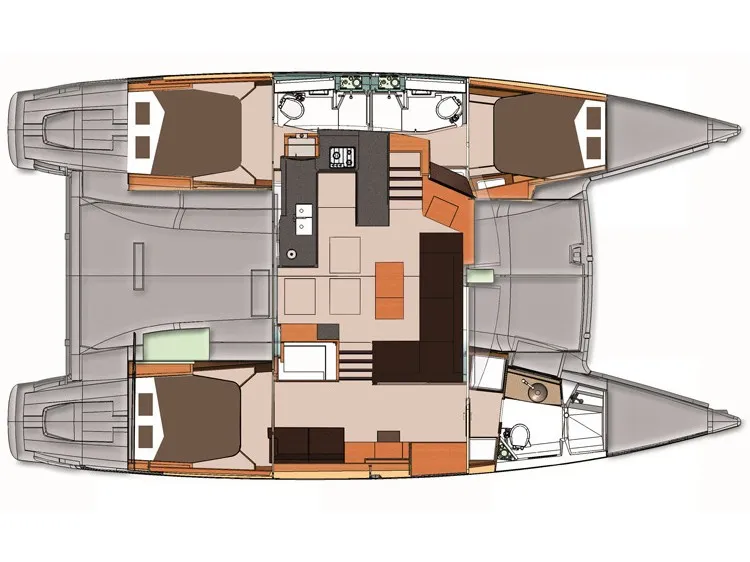 Helia 44 Fleur de sel — foto dello yacht n. 2