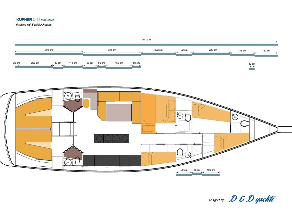 D&D Kufner 57 MARE VITAE — yacht photo 4