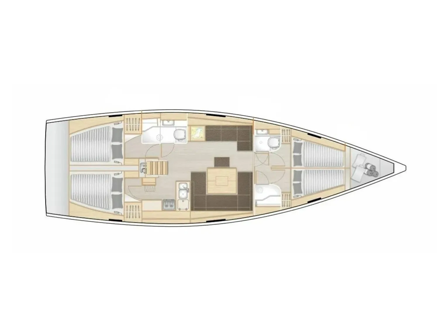 Hanse 458 Kiveli — foto dello yacht n. 10