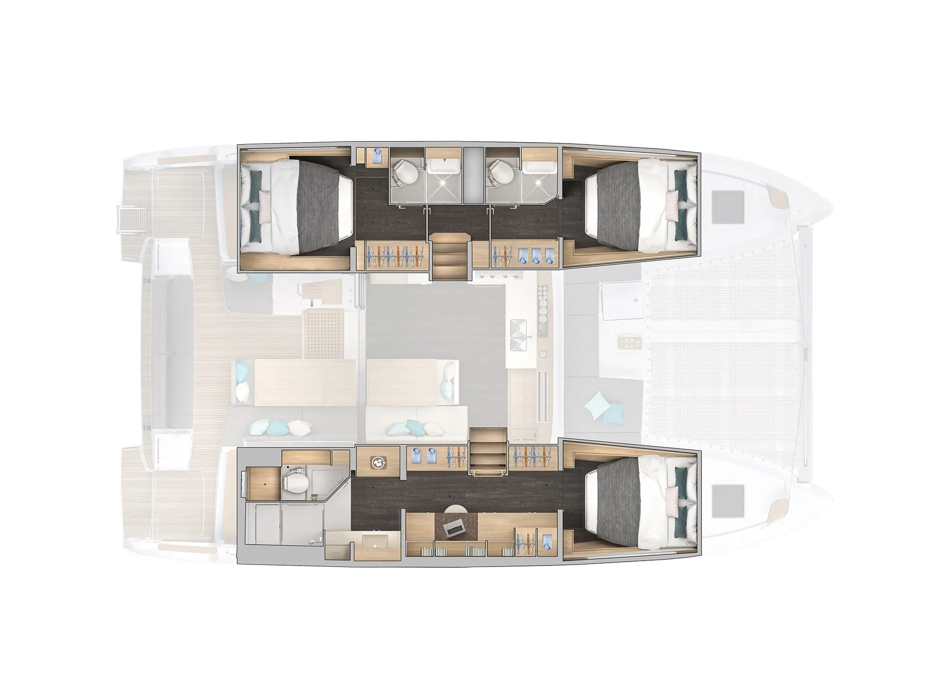 Lagoon 43 Ouzo Daddy — foto dello yacht n. 2