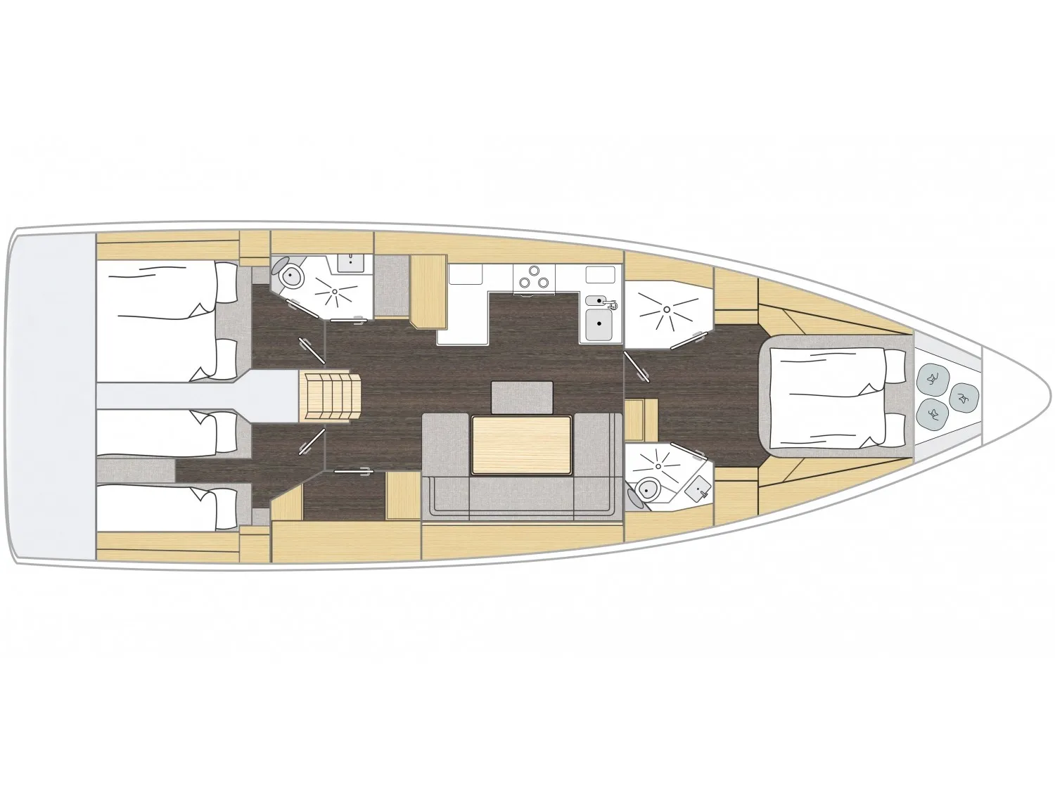 Bavaria 46 Cruiser Sacuri — yacht photo 16