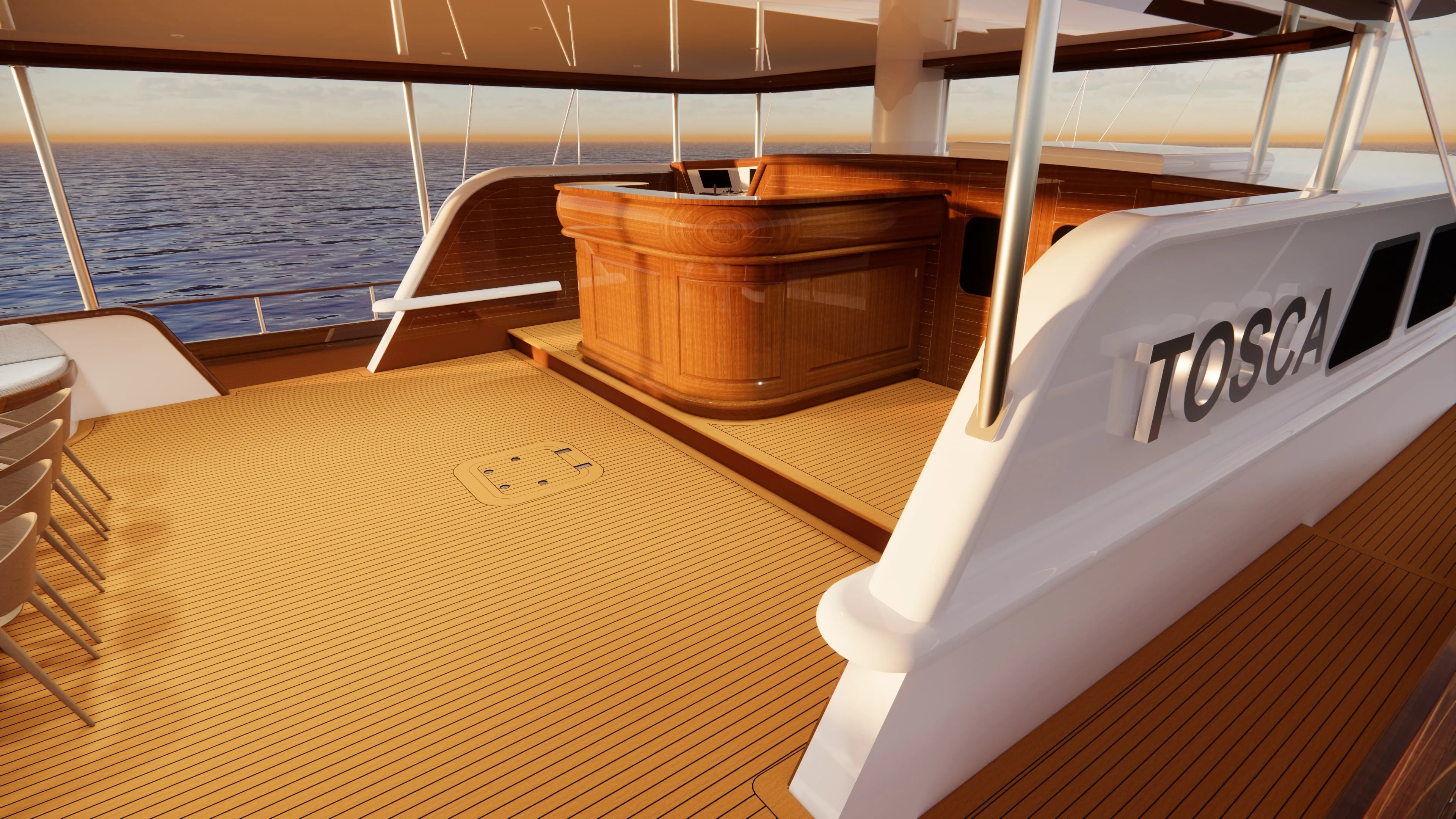 Motoryacht Tosca — фотография яхты 2