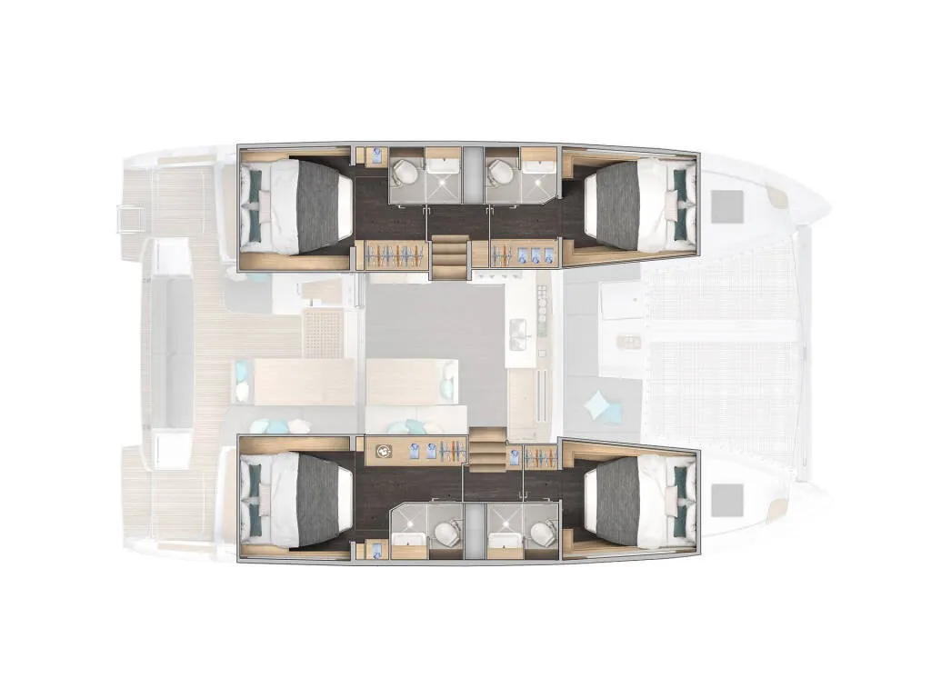 Lagoon 43 TY-Casa — foto dello yacht n. 9