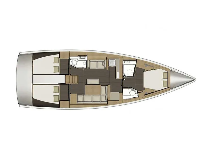 Dufour 460 Grand Large Sunny Wind — yacht photo 11