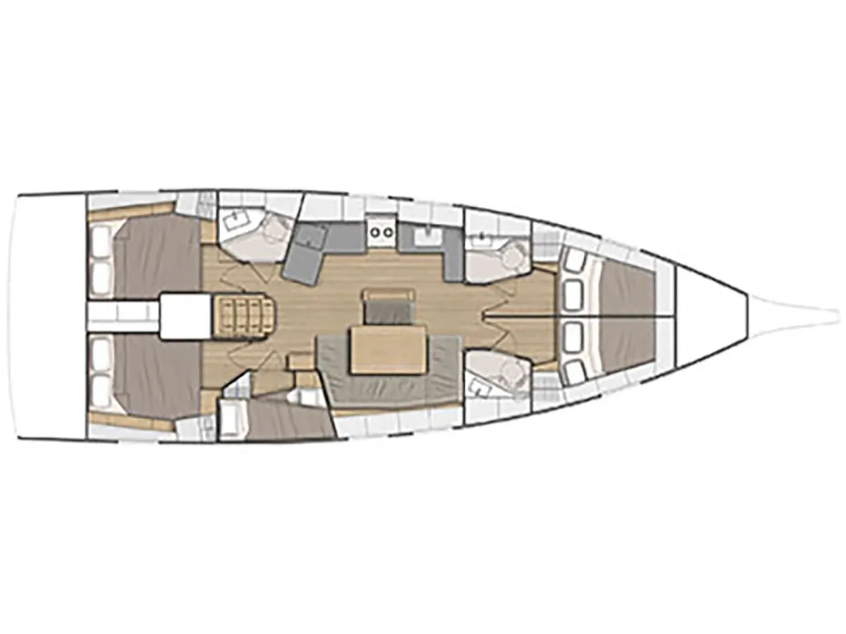 Oceanis 46.1 CHRISEL — фотография яхты 2