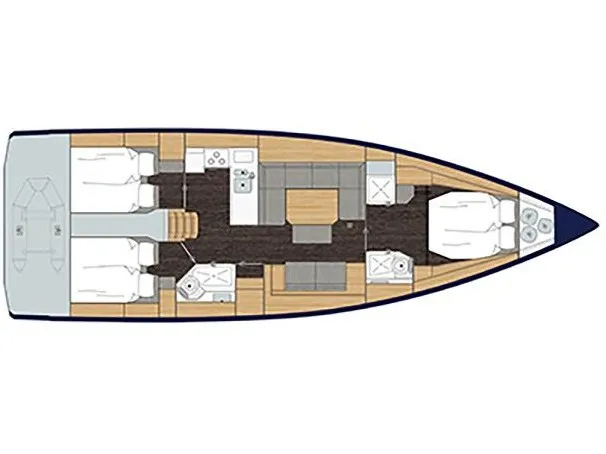 Bavaria C45 SILVER III — yacht photo 2