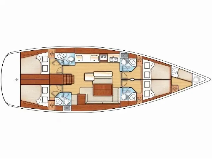 Oceanis 50 Family 2012 — фотография яхты 2