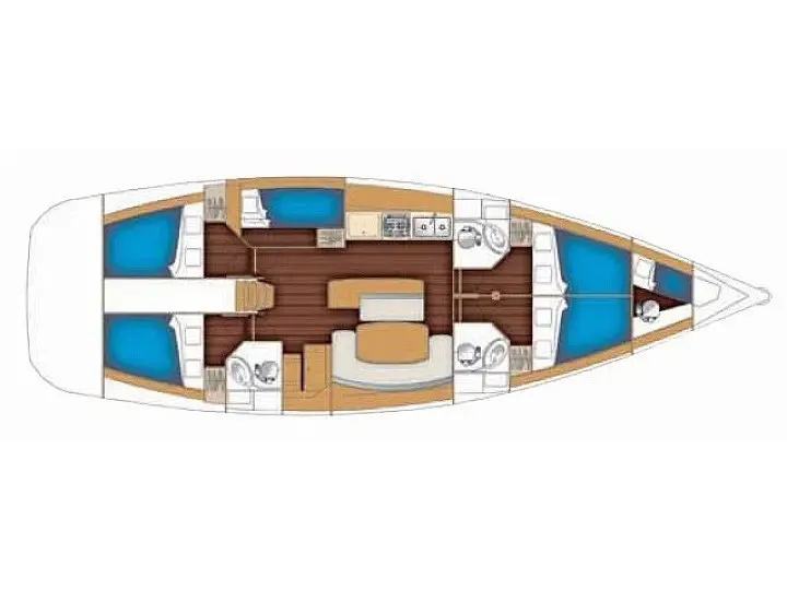 Cyclades 50.5 08 — Yachtfoto 2