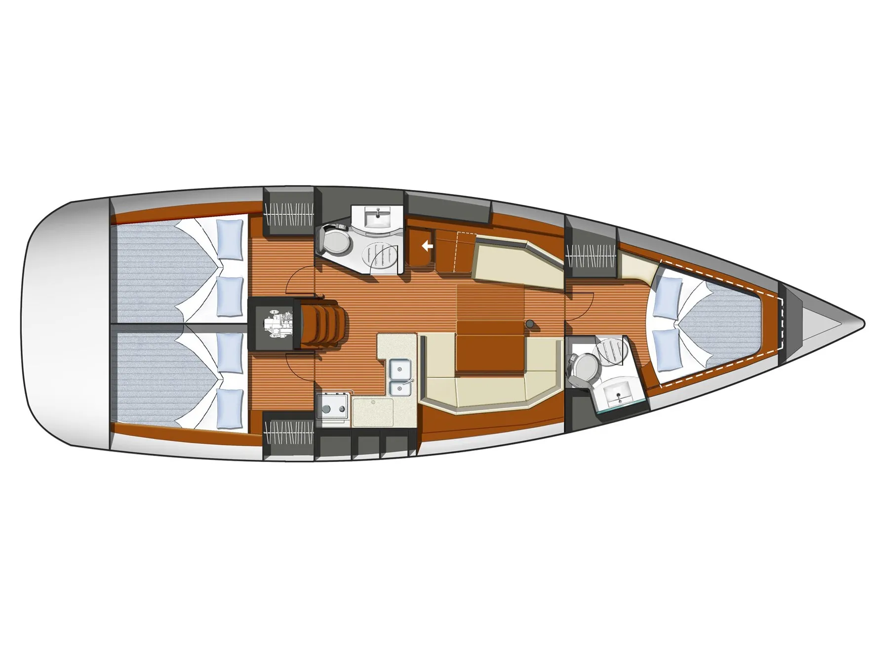 Sun Odyssey 42 i Triton — фотография яхты 5