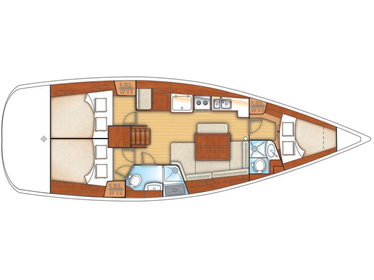 Oceanis 40 Anassa — фотография яхты 3