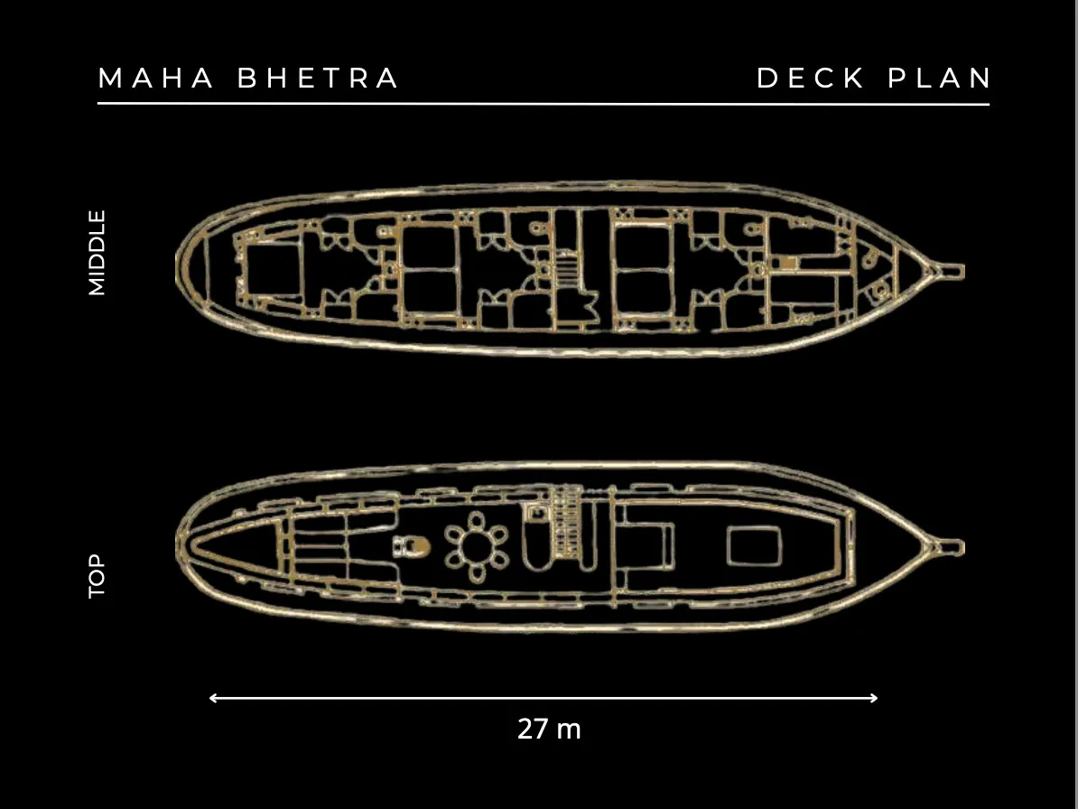 Motoryacht Maha Bhetra — Yachtfoto 15